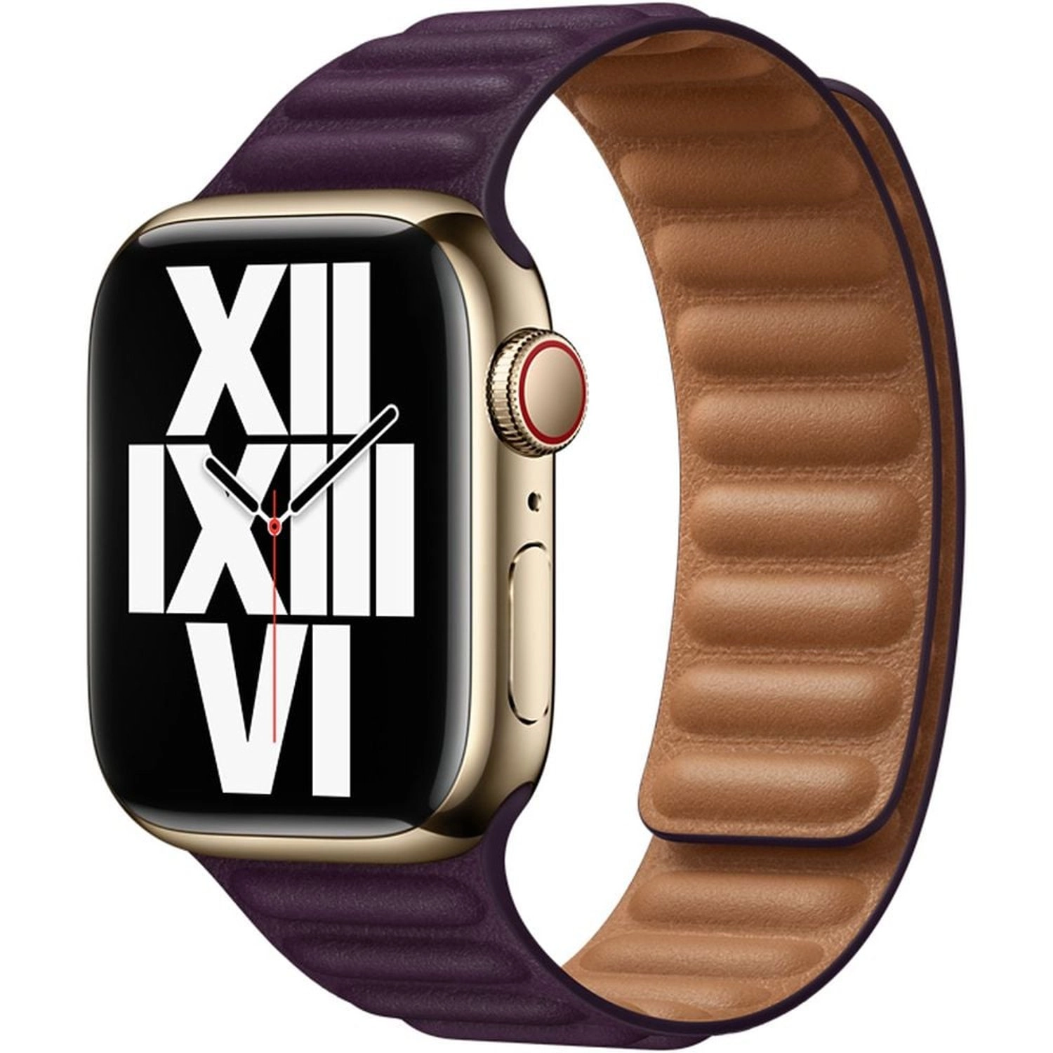 Leather Link Watch Band for Apple Watch - 45mm