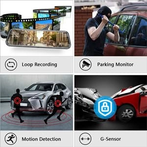 2 in 1 Front Rear DashCam - 1080p