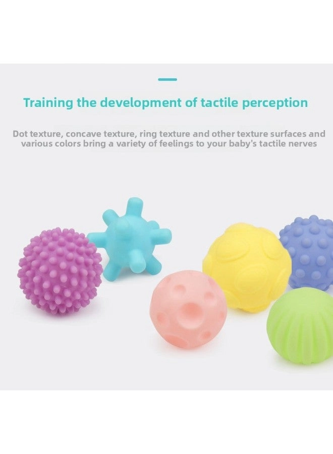 Huang Er Baby Touch Hand Grab Ball - Upto 12 Months 8 pieces