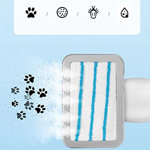 Handheld Steam Mop Cleaner - Silver 1 Mop Pad Flat mop