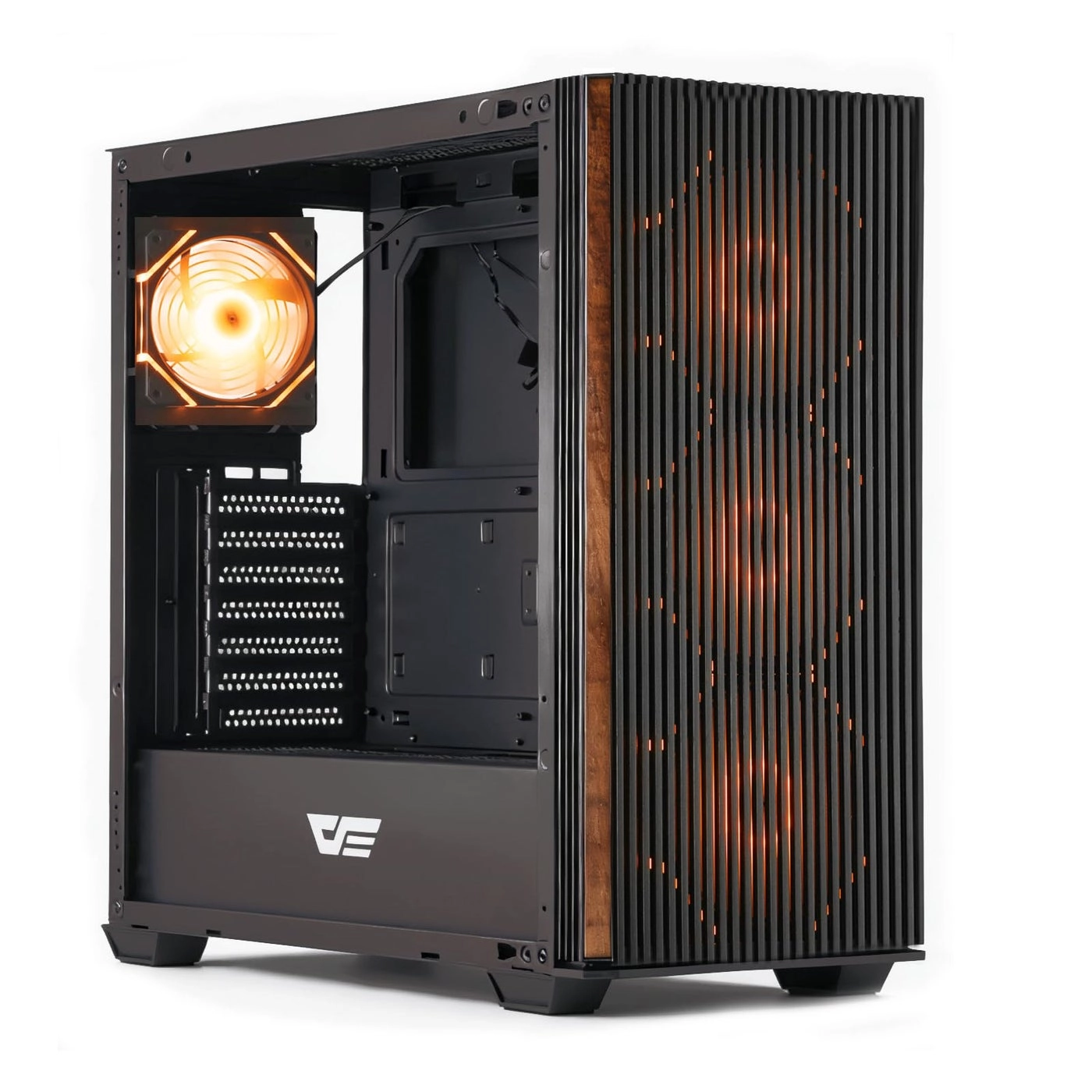 DS900G - curved tempered glass Mid Tower