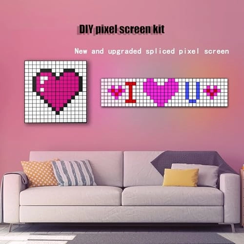 Desktop pixel screen - 16*16 RGB 256pcs