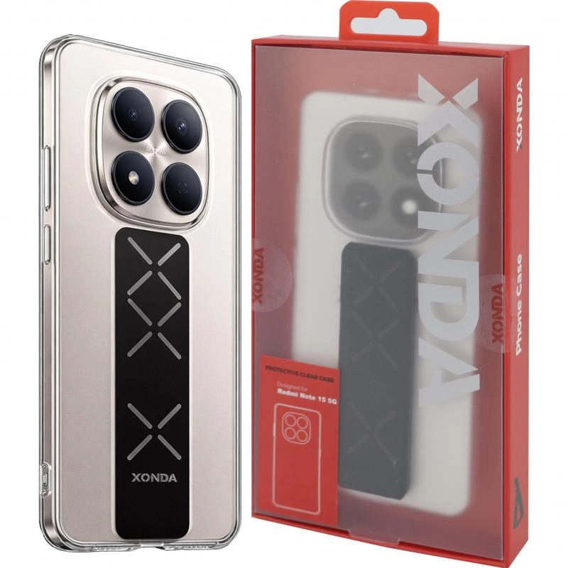 Back Cover Mobile Case with Strap - TPU Material for Motorola edge 50