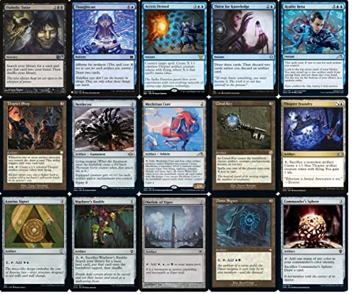 Magic The Gathering: Urza Artifacts - Commander - 100 Card