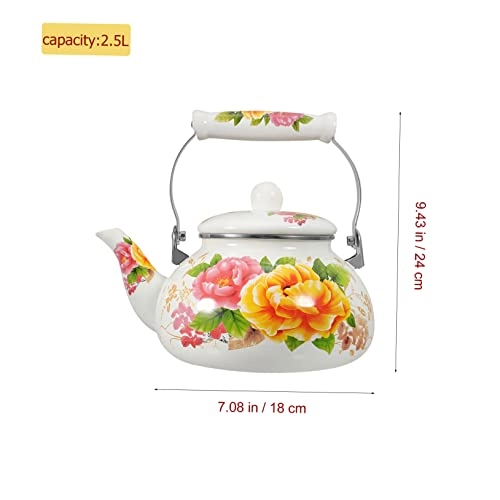 Enamel Tea Kettle - Enamel