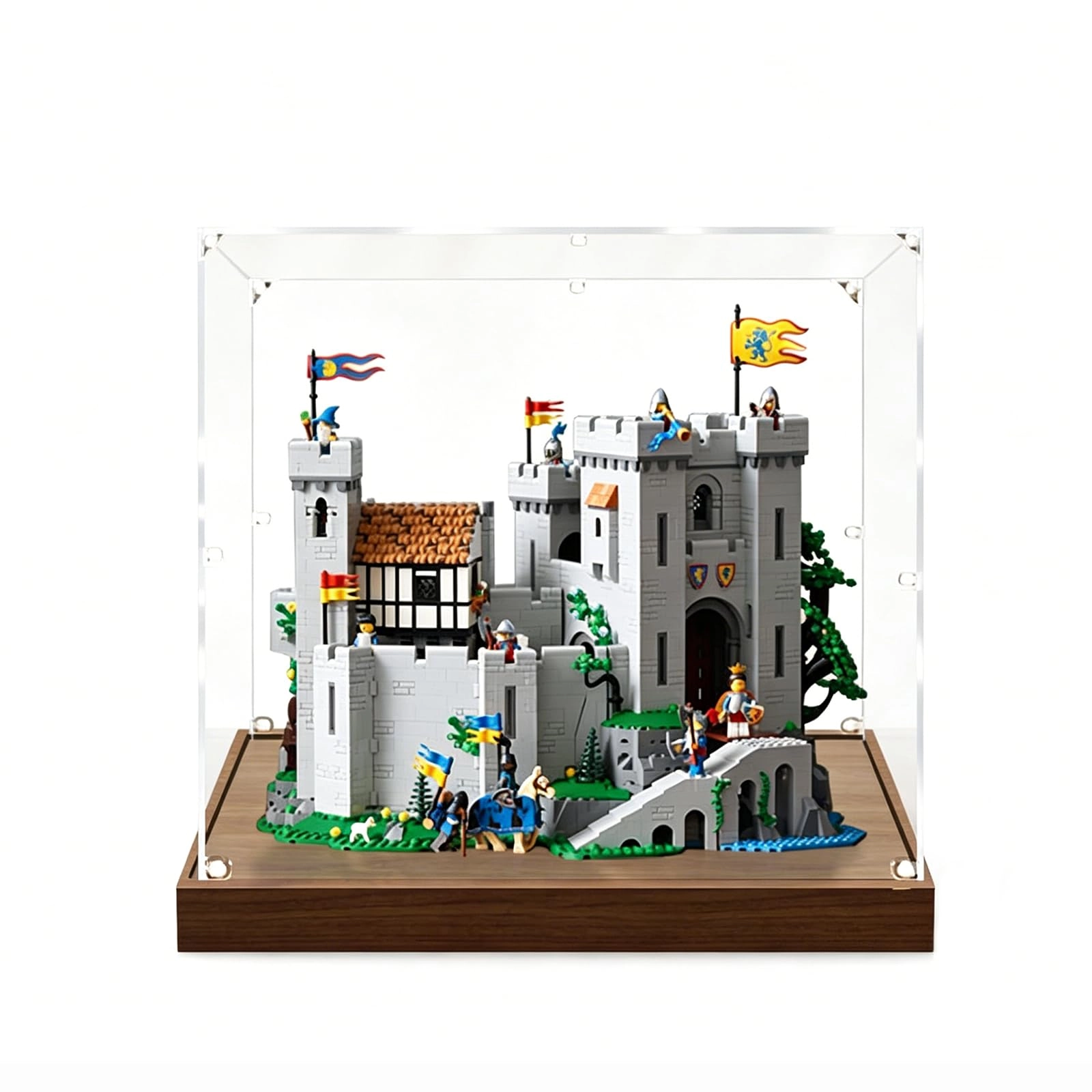 Generic Acrylic Display Case for LEGO 10305 Lion Knights' Castle - 2mm thickness