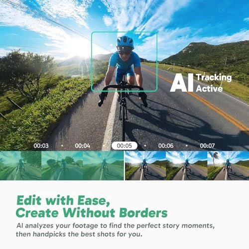 360 Action Camera - 5.7K 48MP