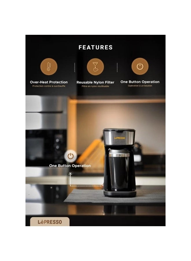 Portable Mug Burr Grinder Coffee Maker 7834953558010