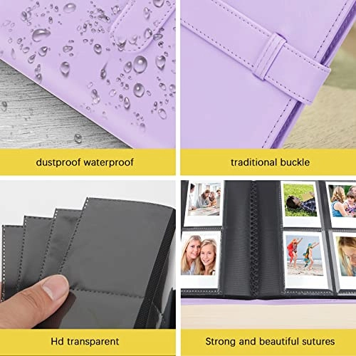 Polaroid Go 256 Pockets Faux Leather Photo Album