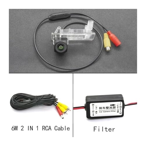 Reverse car rear view camera - Night vision Wired 720 x 540 pixels