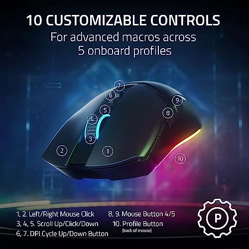 Customizable Gaming Mouse - Wireless
