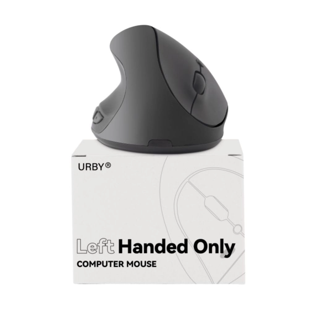 Urby Left Handed Vertical Mouse - Wi-Fi