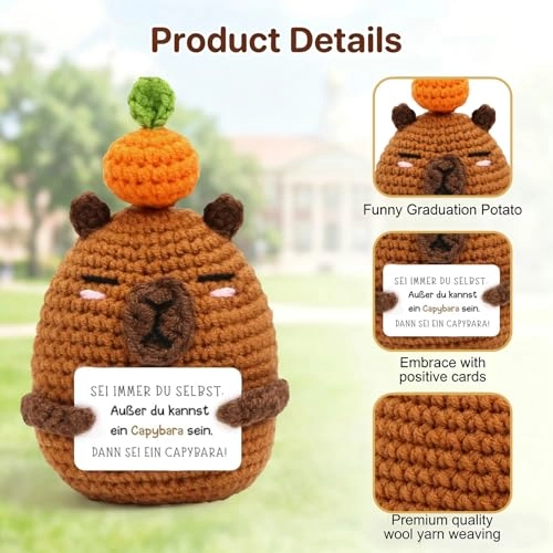 Positive Crochet Collection - Capybara - 11 cm