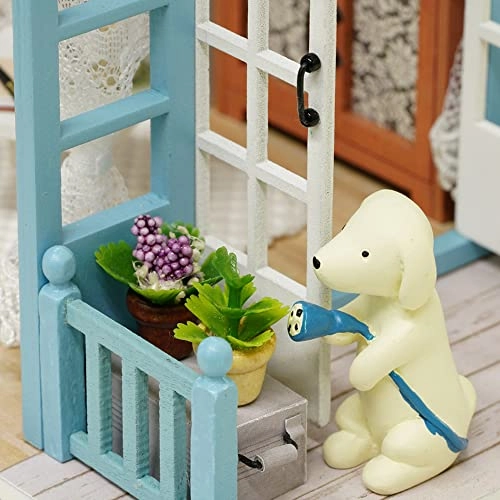 DIY Miniature Dollhouse Kit - Pink