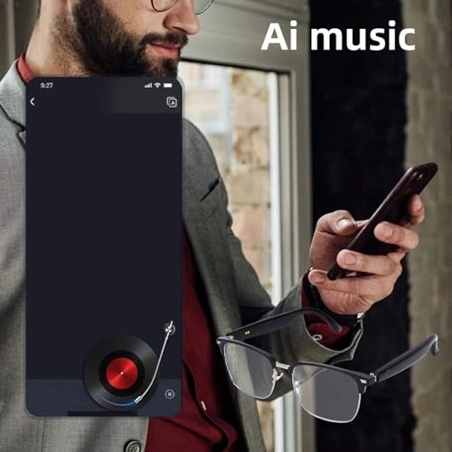 AI Smart Glasses - Bluetooth 5.4 Multilingual Translation Polarized Lens