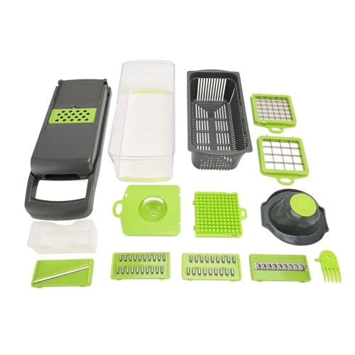 Vegetable Chopper - Multi Function Slicer Grater Dicer