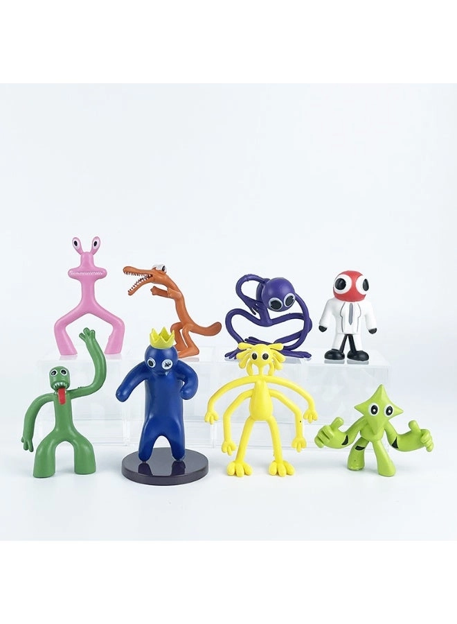 Rainbow Friends Toy Figure - Rainbow Friends 8 pcs
