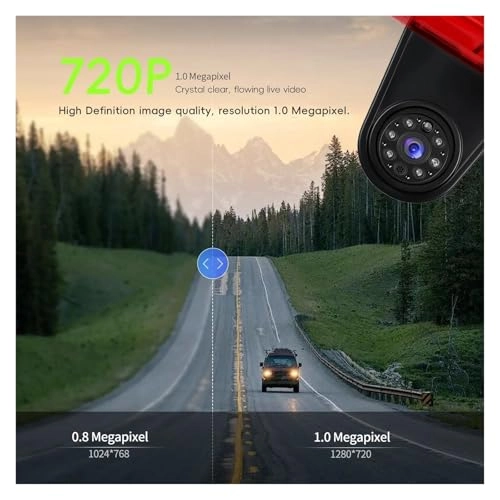 Car Rear View Camera - Night vision Composite video 648(H) x 488(V)