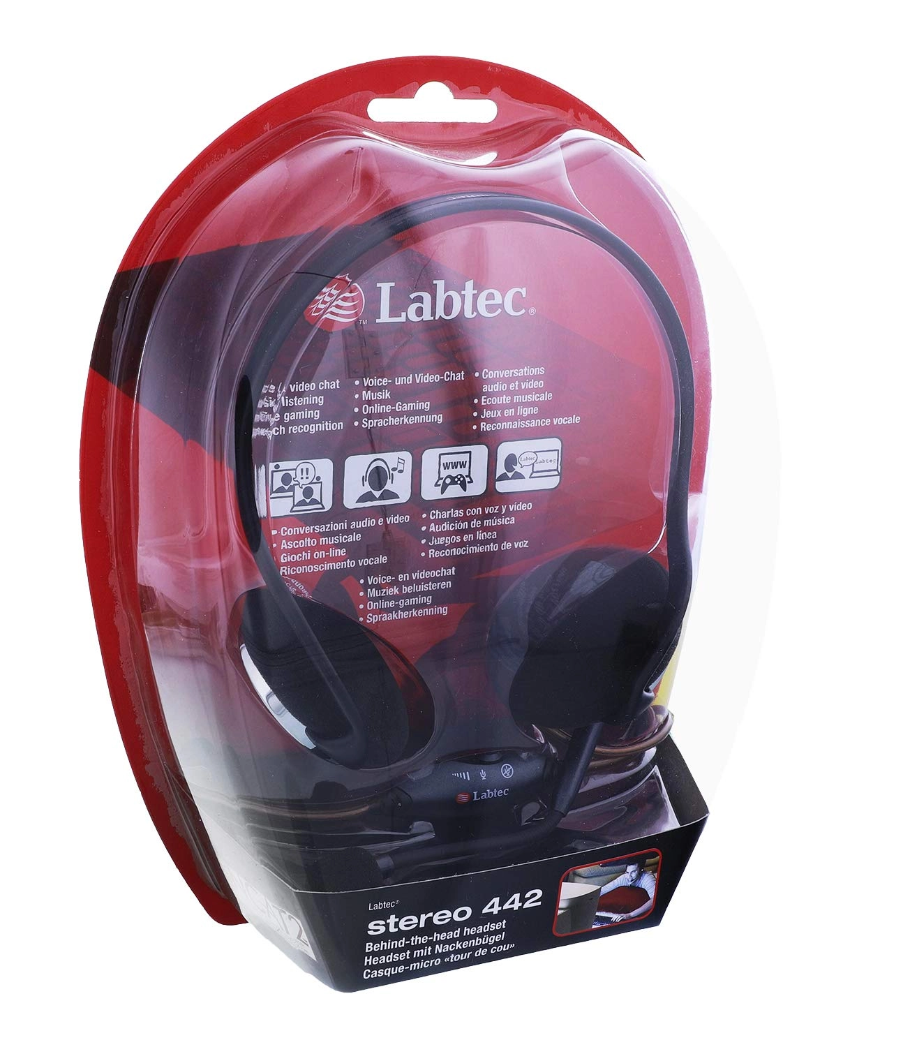Labtec GmbH 981-000083 Stereo 442 Wired Headset