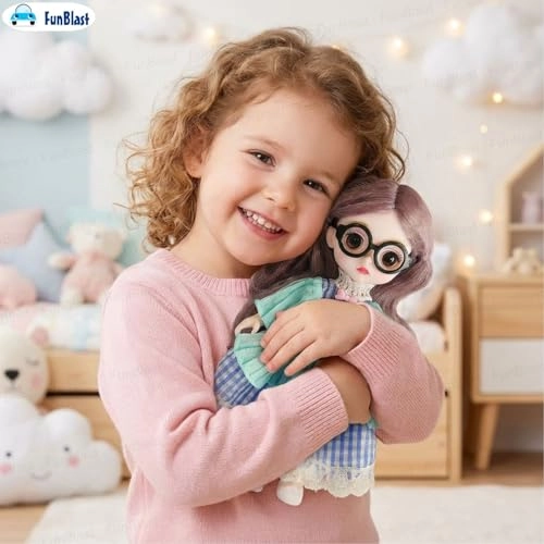 Fashion Doll - Long Hair Glasses Korean Ages 3+