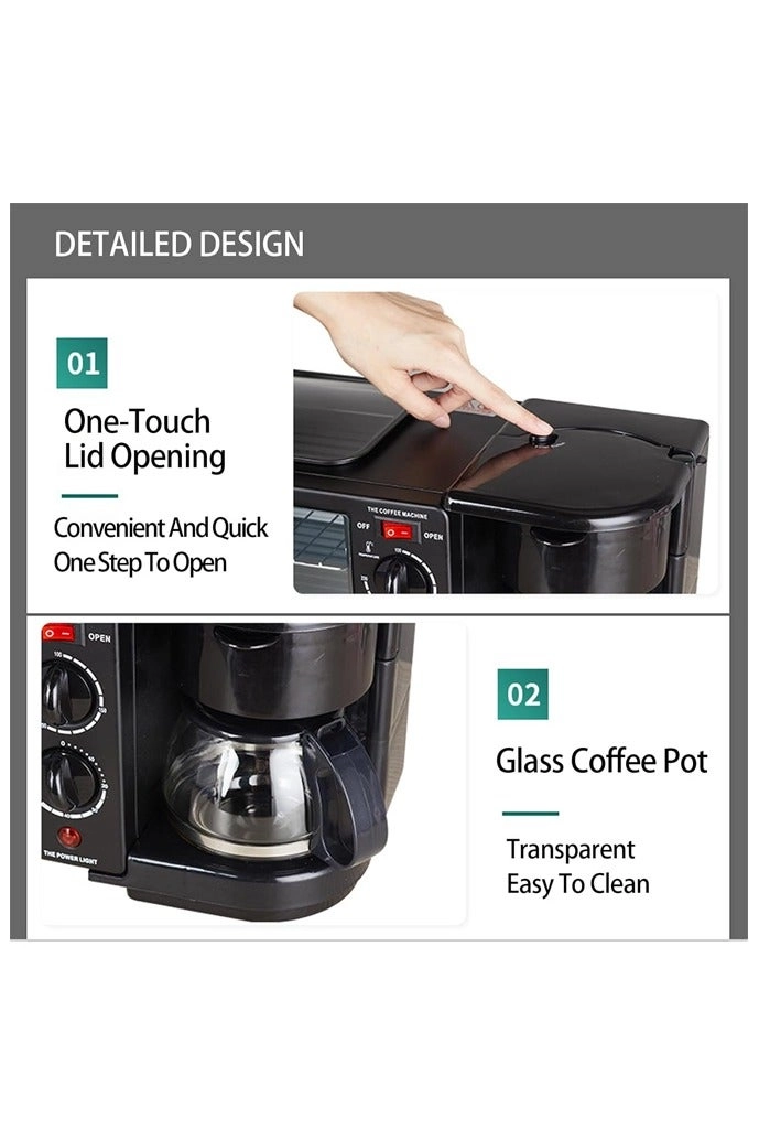 3-in-1 breakfast maker - 600 ml