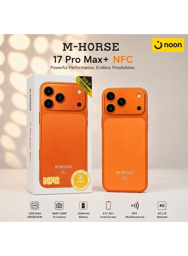 17 pro max+ 12GB 256GB