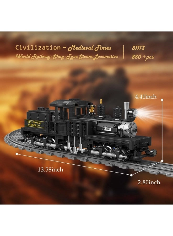 Shay-Type Steam Locomotive (51113) - Remote Control Lights