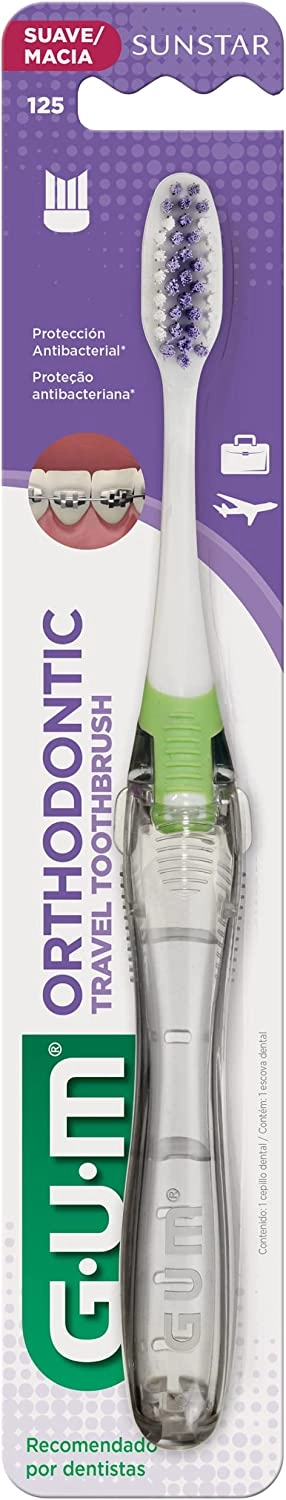 Ortho Travel Toothbrush - Soft