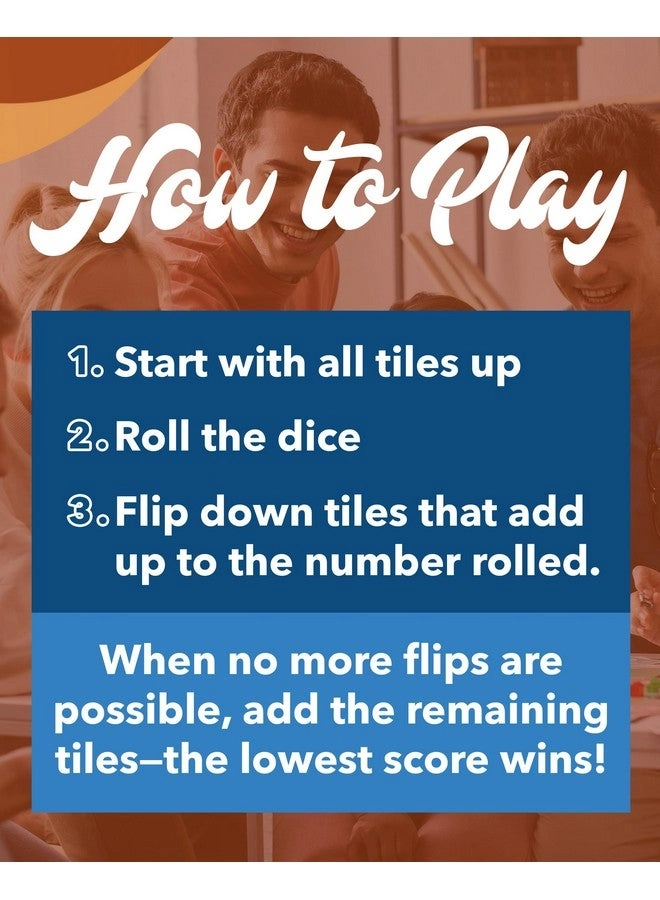 Shut the Box - 12 Numbers Old World Wood Box