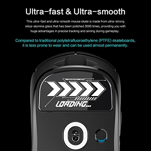 Glass Mouse Skates - Wireless