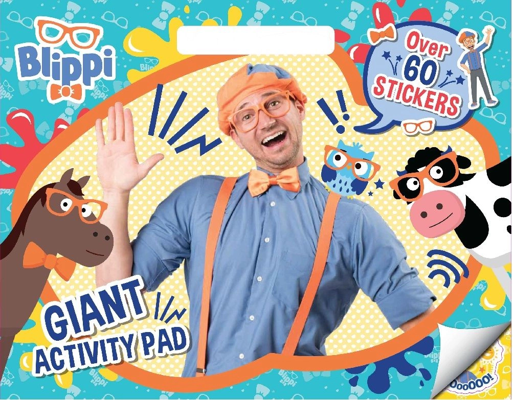Edu Fun Blippi Giant Activity Pad - 3 +