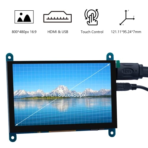 IPS LCD Touch Screen Display Panel - 10 5 Inches 800×480