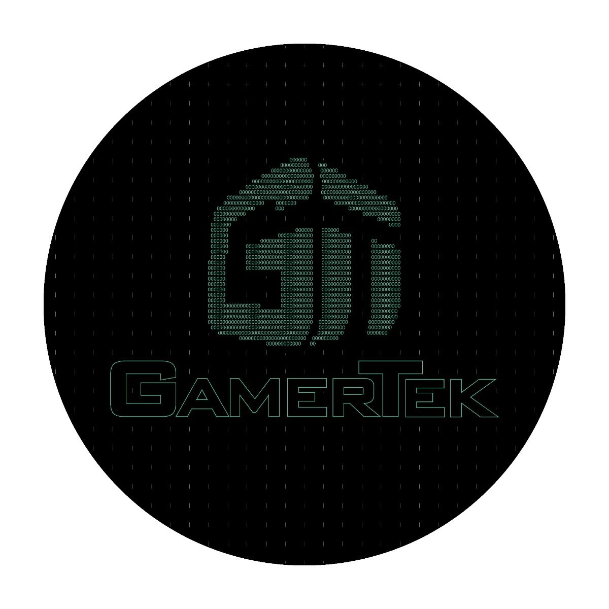 GamerTek Binary Rubber Gaming Mouse Pad