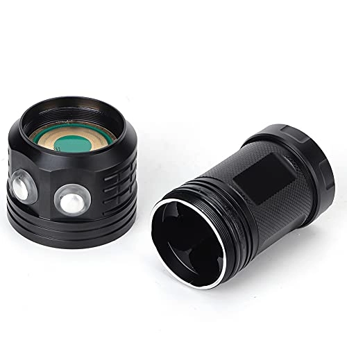 P50 Quad Core Diving Flashlight - 8000LM IPX8