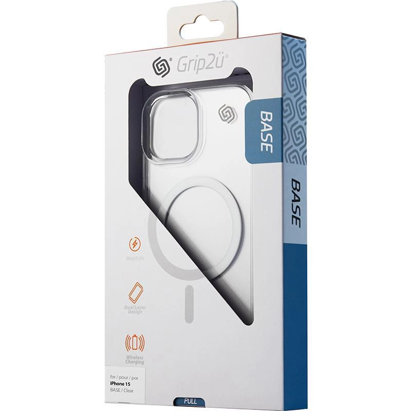 Base Back Cover Mobile Case with MagSafe for iPhone 15 Plus