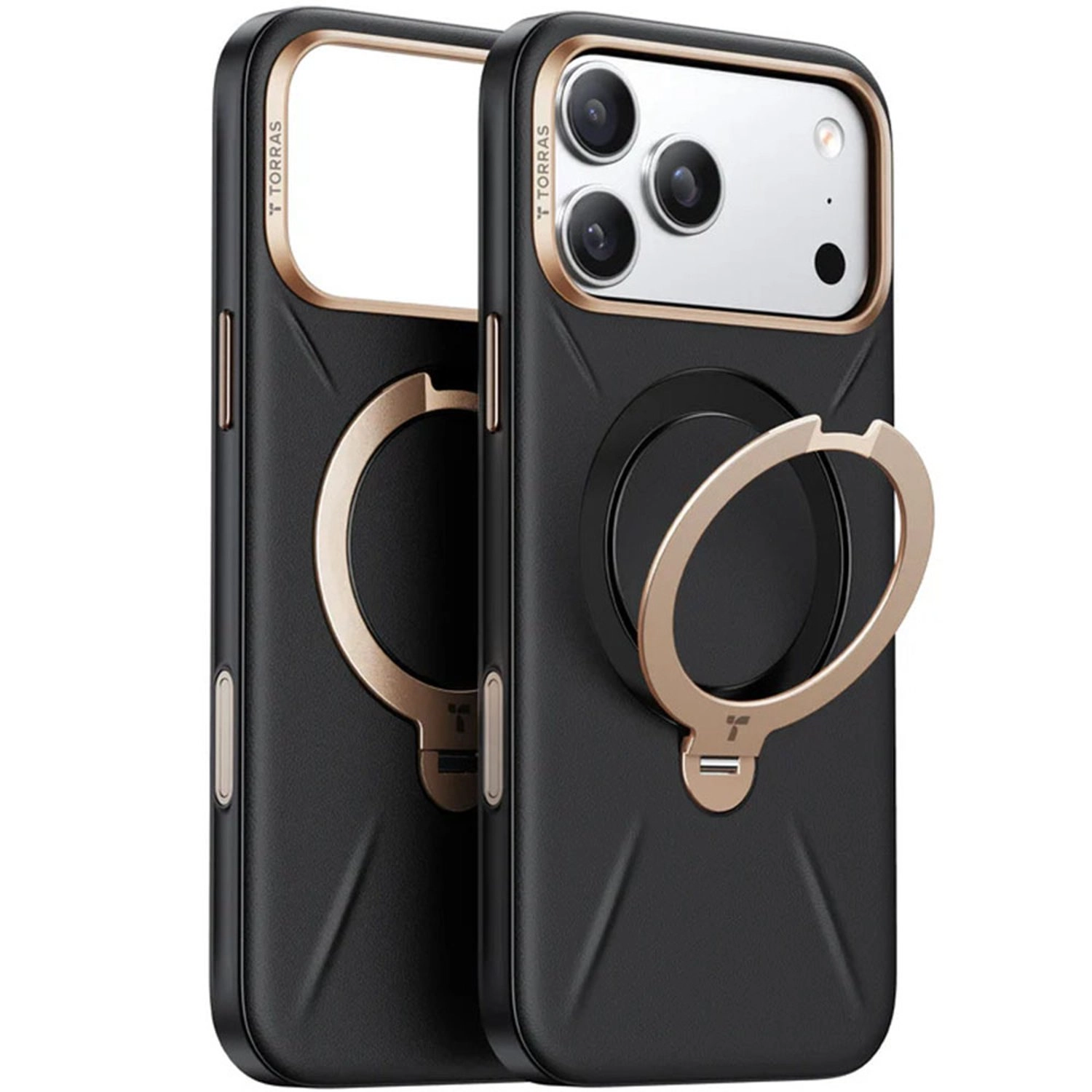 Torras Ostand Spin VegSkin Series Case with MagSafe for iPhone 17 Pro