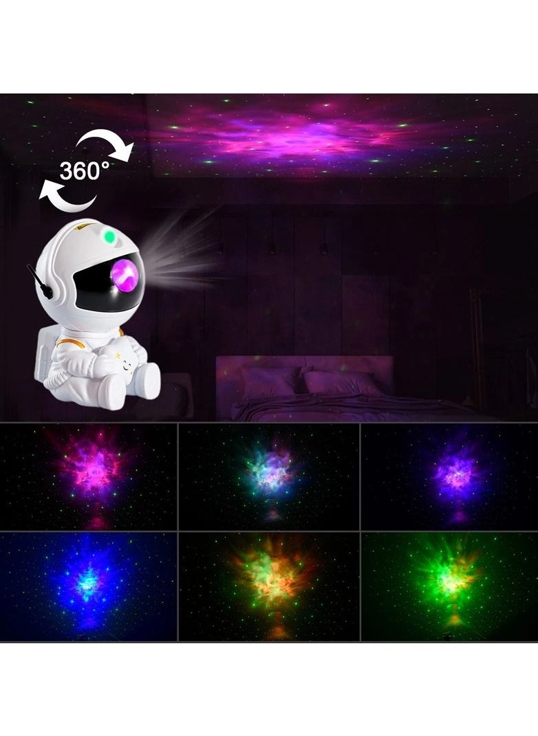 Astronaut Projector - plug in Black