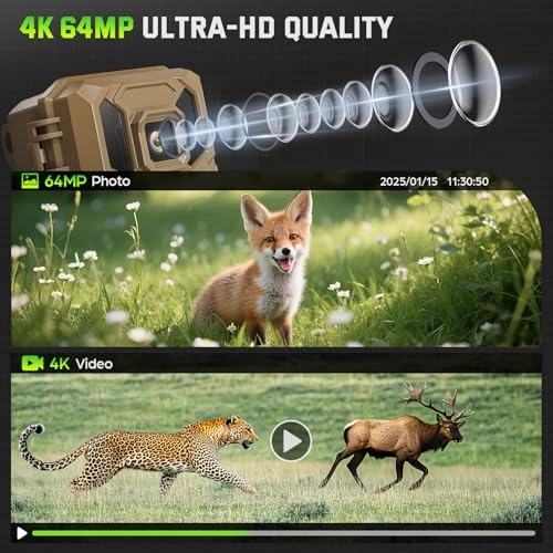 Trail Camera - 64MP