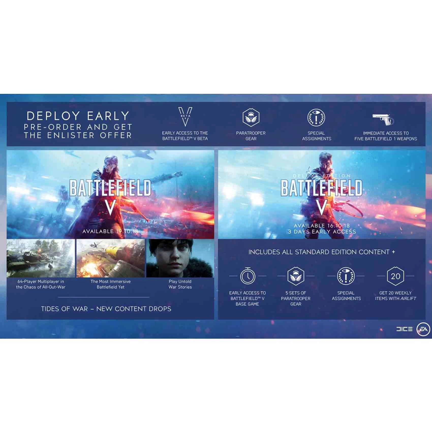 Battlefield V Deluxe Edition - PlayStation 4