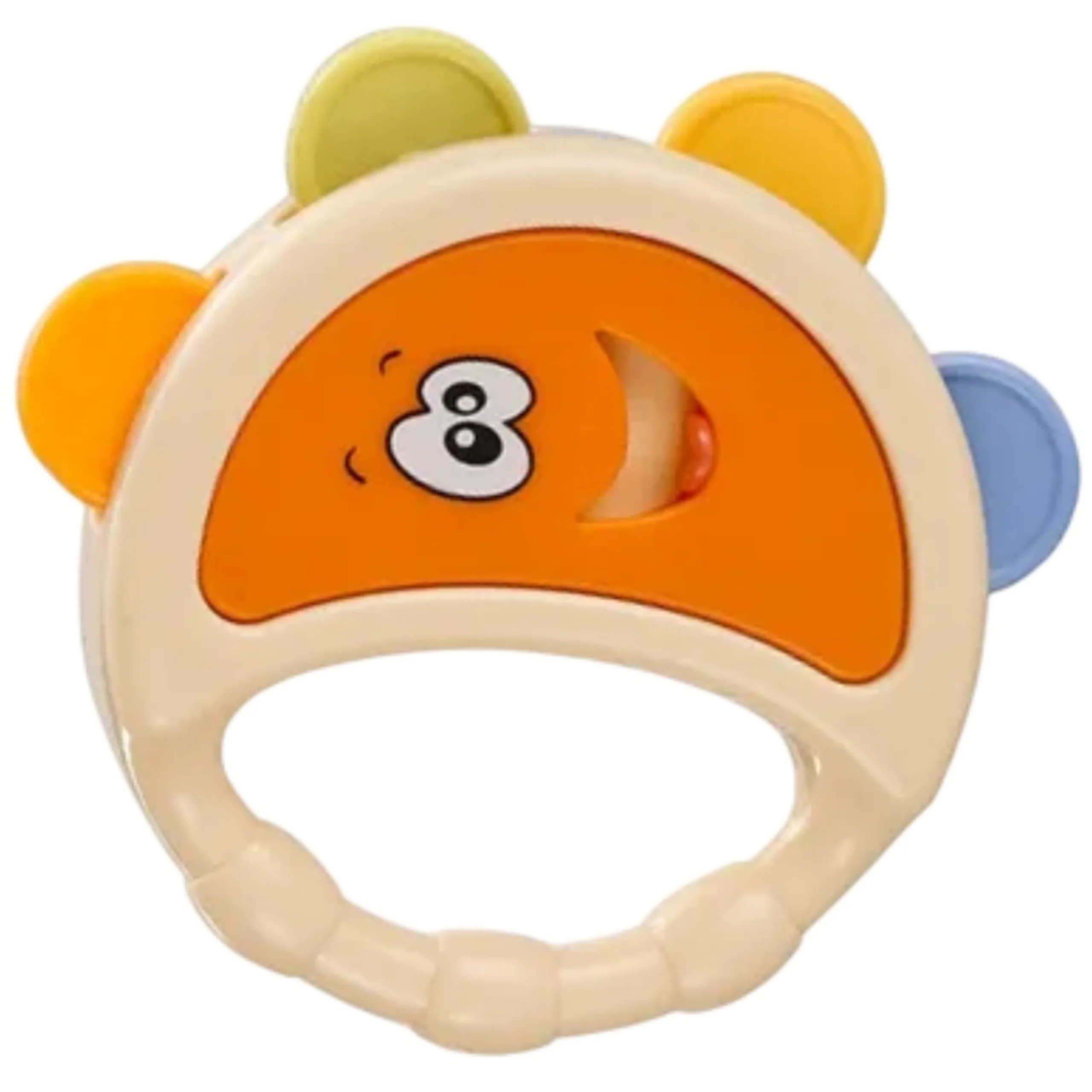 Goodway Baby Teething Rattle Toy - Colorful Handheld Sensory