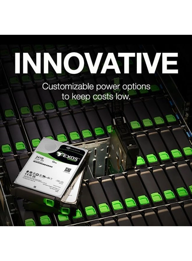 Exos X24 3.5" 7200rpm 512MB SATA 6Gb/s (ST24000NM002H) - 24TB