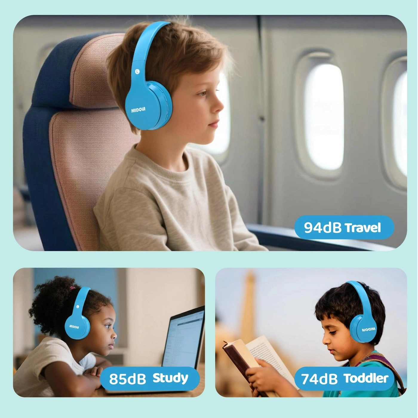 Kids Headphones Wireless Headphone