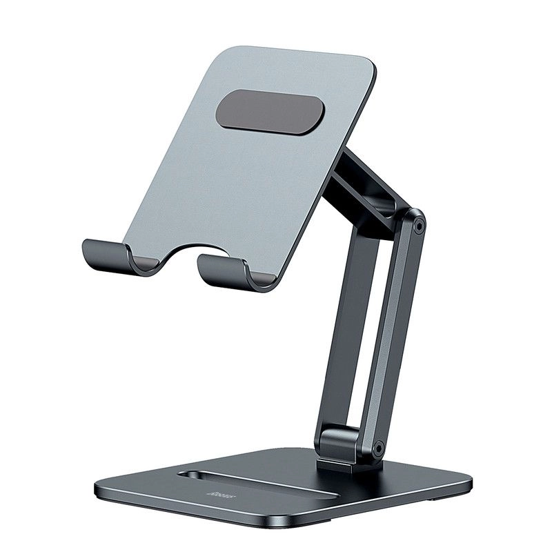 Biaxial Foldable Metal Tablet Stand