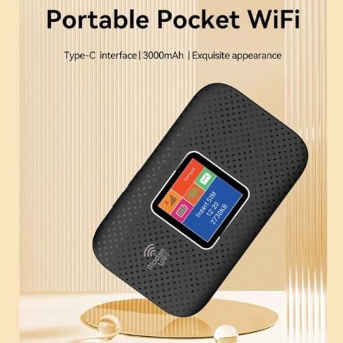 Portable WiFi Hotspot - 4G 5G LTE 802.11 b/g/n 300Mbps