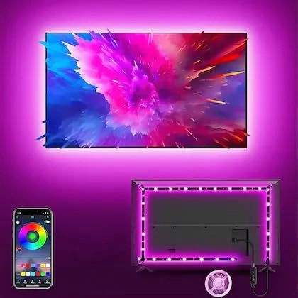 roshani marketing RGB LED Strip Light - 5 Meter