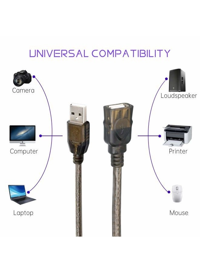 Extension Cable 480 Mbps USB-A to USB-A 15.2m
