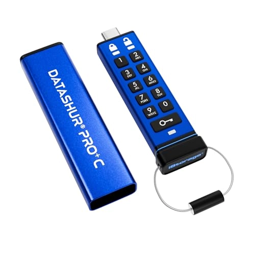 iStorage datAshur PRO+C - USB 3.2 Gen 2 Type-C 128GB