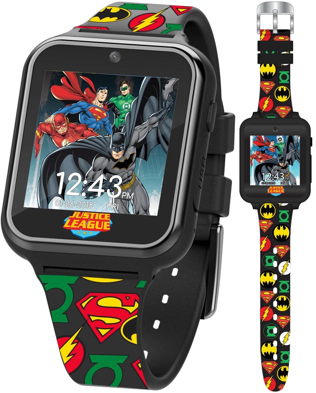 Accutime Watch Corp. Justice League Kids Smart Watch