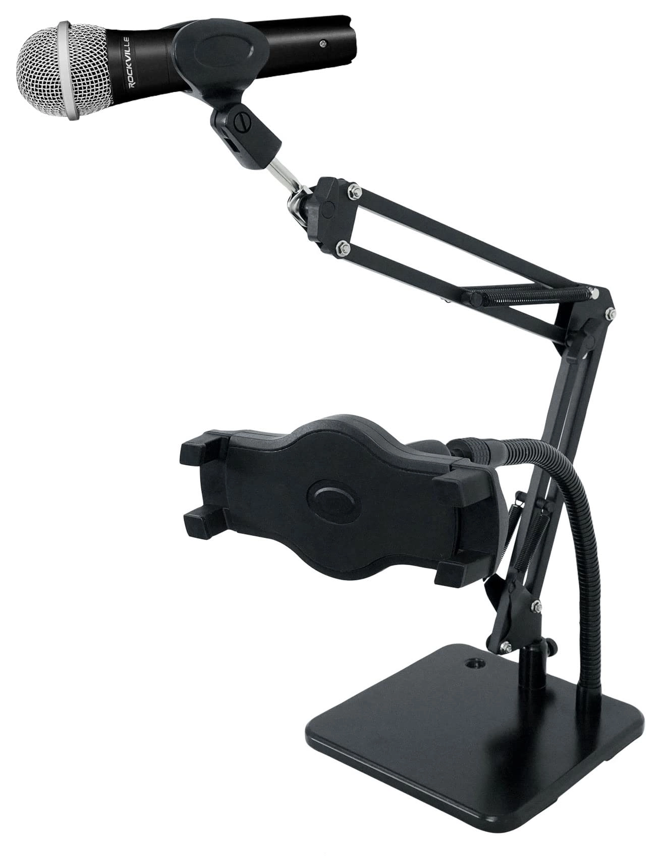 Rockville RMC-XLR XLR Microphone + iSTAND 85 Wired Microphone