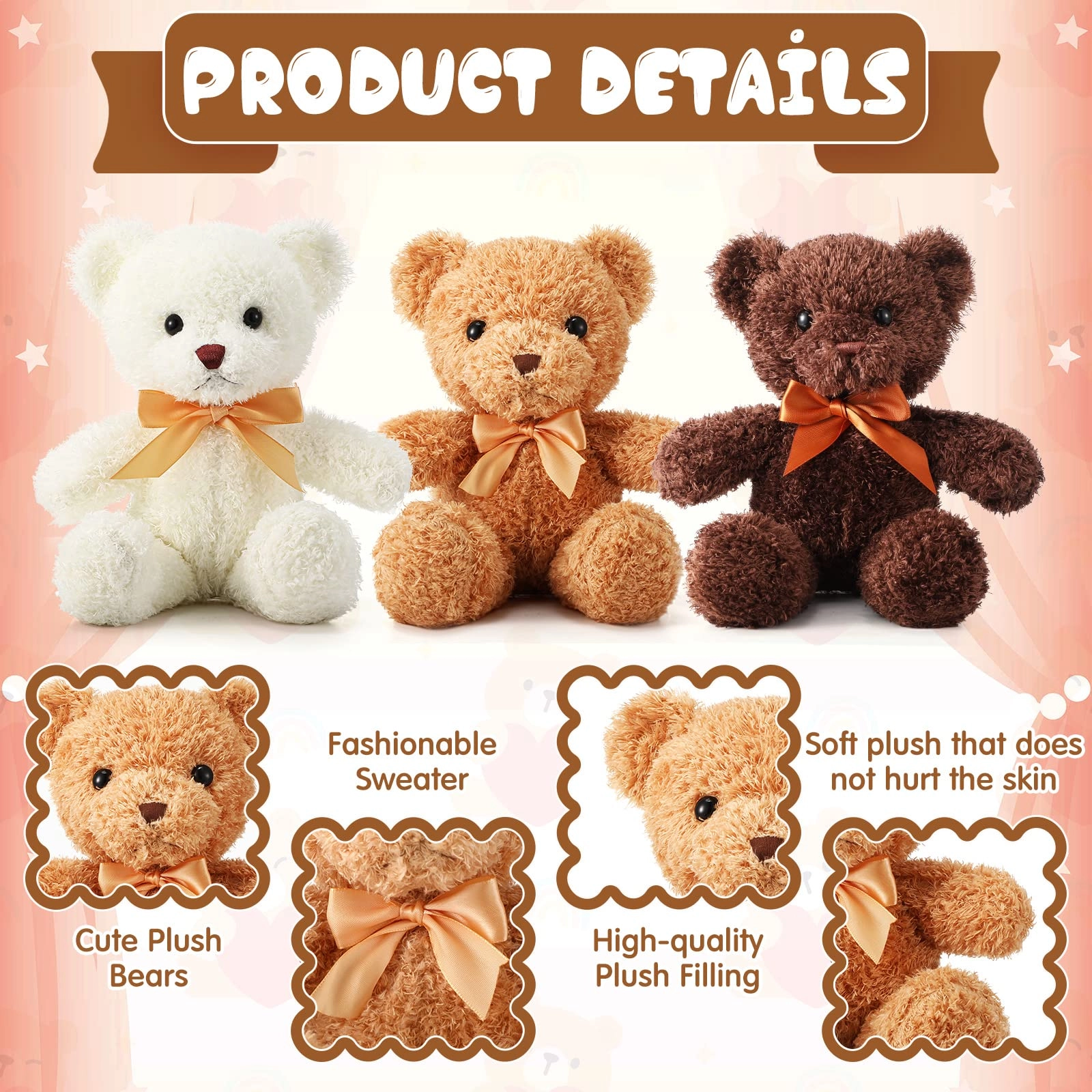 Bear - 12 Pack 12 Inch